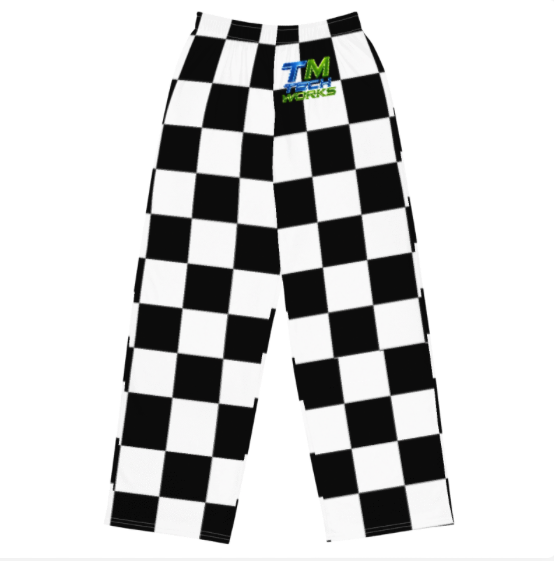 Checkerboard Pants Front